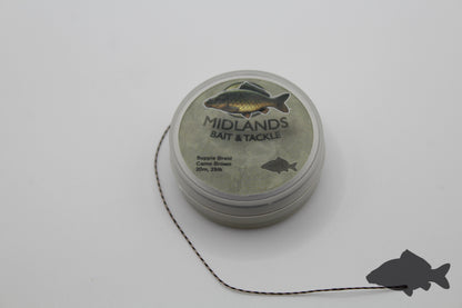 Braided supple hooklink 25lb