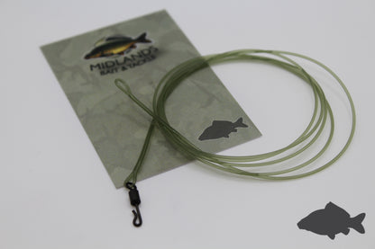 Flurocarbon Leader with quick change swivel
